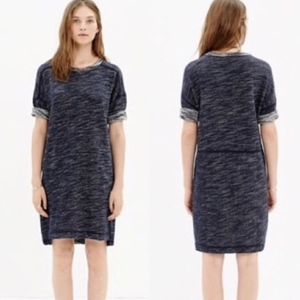 Madewell Textured Sweatshirt Dress
